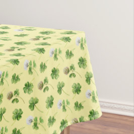 Elegante Clovers Tischdecke