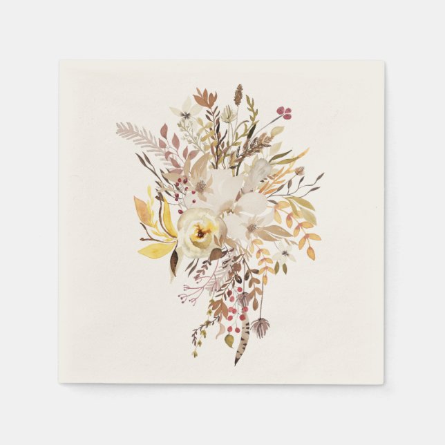 elegante Cocktail-Party-Papierservietten Serviette (Vorderseite)