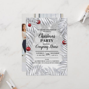 Elegante Company Cocktail Weihnachten Party Einlad Einladung
