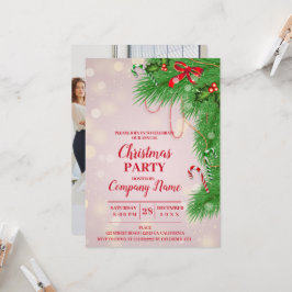 Elegante Company Cocktail Weihnachten Party Einlad Einladung