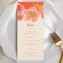 Elegante Coral Pink Poppy Blume