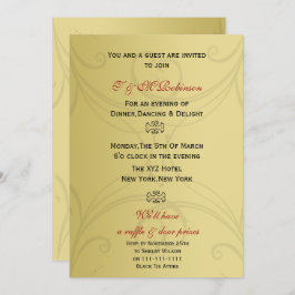 Elegante Corporate Party Einladung