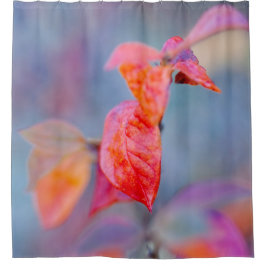 Elegante Cotonou-Oaster-Blätter Duschvorhang