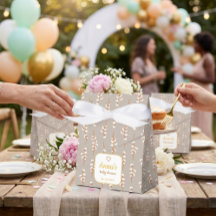 Elegante Cotton Floral Baby Shower