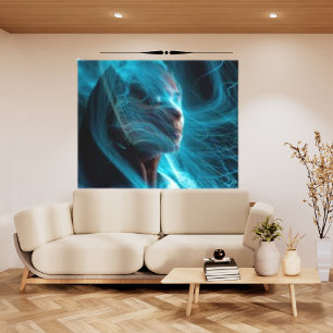 Elegante Creative Magical Woman Fantasy Leinwanddruck