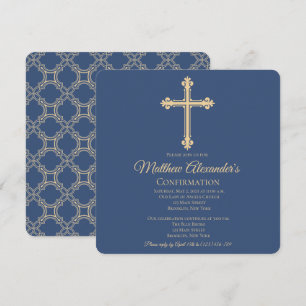 Elegante Cross-Confirmation Einladung