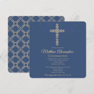 Elegante Cross-Confirmation Einladung