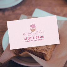 Elegante Cupcake-Bäckerei Kleinunternehmen