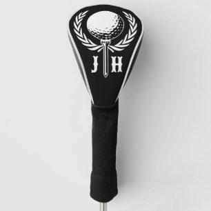 Elegante Custom Golf Monogram Design Golf Head Cov Headcover