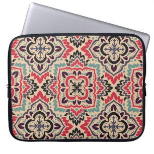 Elegante Damask: Vintage Nahtlose Textur Laptopschutzhülle