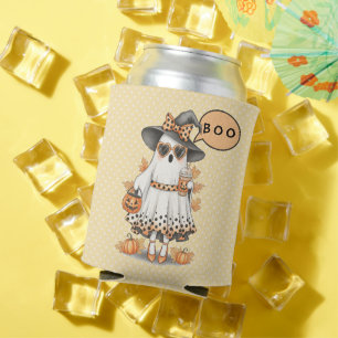 Elegante Dame, Geist in Party-Kleidung Dosenkühler