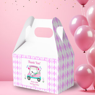 Elegante Damen-Golfparty-Wagen Geburtstag Geschenkschachtel