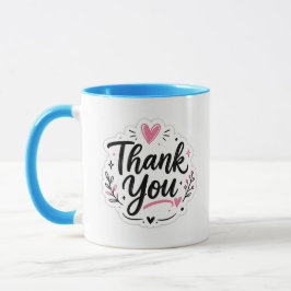 Elegante Danke Tasse | Schönes Wertschätzungsgesch