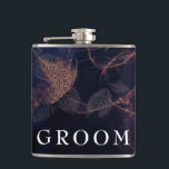 Elegante Dark Boho Lila Rose Gold Trauzeugen Flachmann<br><div class="desc">Elegant Dark Boho Lila Rose Gold Trauzeugen Flask #pampasgrass #junglewedding #jungleinvitation #coralwedding #weddingmenu #wortwedding #lasvegaswedding #terracottawedding #peachwedding #pampasweddingmenu #pampas #terracotta #coral #peach #naturalwedding #driedgr#driedpampas #wabisabiwedding #naturewedding</div>