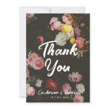 Elegante Dark Chic Vintage Rose