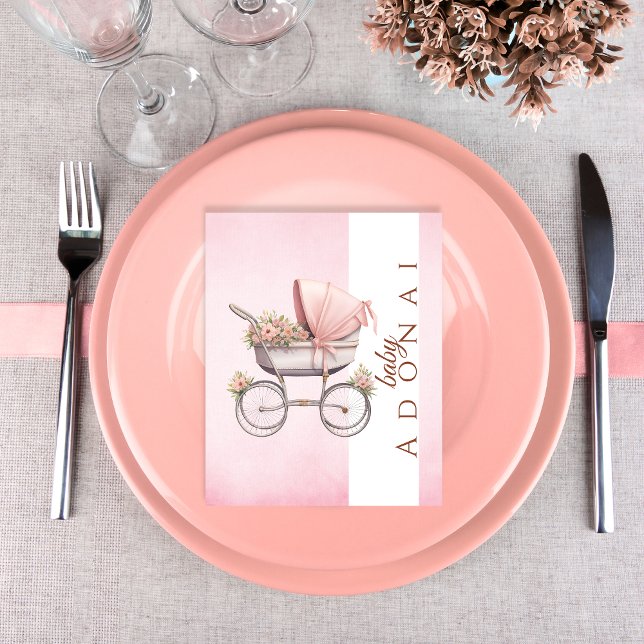 Elegante Dekoration der Vintagen Babytragen (Von Creator hochgeladen)