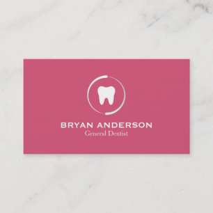 Elegante Dental Business Card Visitenkarte