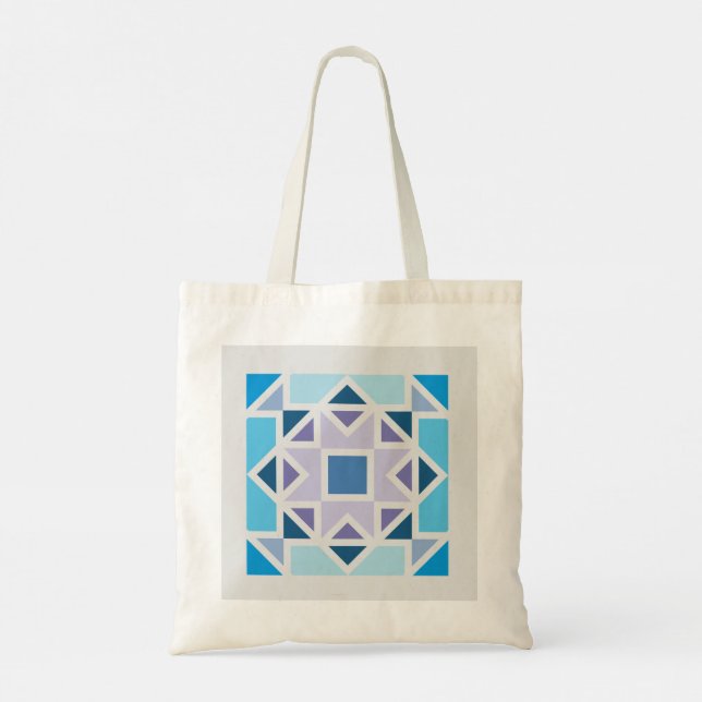 Elegante Design Tote Bag - Stilvoll und vielseitig Tragetasche (Rückseite)