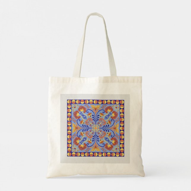 Elegante Design Tote Bag - Stilvoll und vielseitig Tragetasche (Rückseite)