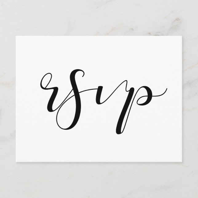 Elegante Design-UAWG Postkarte (Vorderseite)