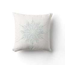 Elegante Details Ice Blue Snowflake Weihnachten