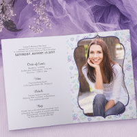 Elegante Diamant Prinzessin Quinceanera Foto gefal