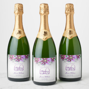 Elegante Diamant- und Blumen-Geburtstagsfeier