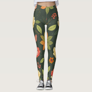 Elegante Digital Print Leggings