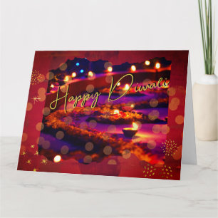Elegante Diwali-Karte Karte
