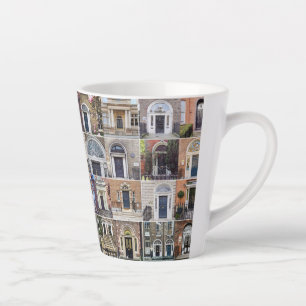 Elegante Dublin Doors Latte Tasse