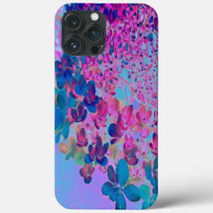 Elegante Dunkelblaue und Magenta Limelight Hortens Case-Mate iPhone Hülle