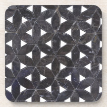 Elegante dunkelgraue Blume des Lebensmusters