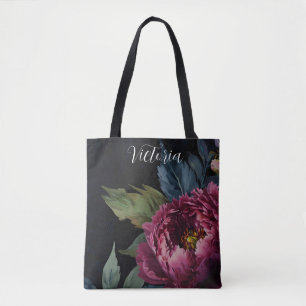 Elegante dunkelrosa, florale Aquarellfarben
