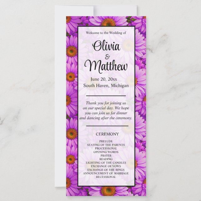 Elegante dunkelrosa Magenta (Vorderseite)