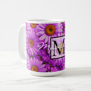 Elegante dunkelrosa Magenta Kaffeetasse