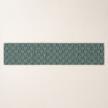 Elegante dunkle Kunst Deko abstrakte geometrische  Schal<br><div class="desc">Elegante dunkle Kunst Deko abstrakte geometrische Elemente retro Vintagen Druck</div>