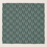 Elegante dunkle Kunst Deko abstrakte geometrische  Schal<br><div class="desc">Elegante dunkle Kunst Deko abstrakte geometrische Elemente retro Vintagen Druck</div>