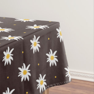Elegante Edelweiss Tischdecke