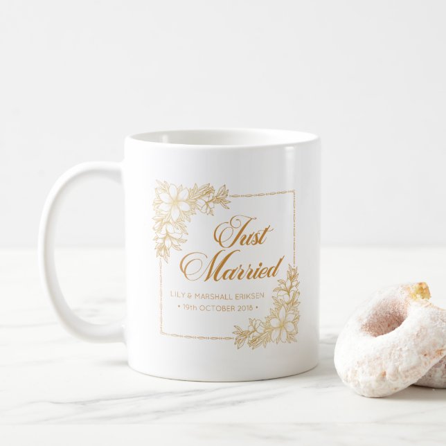 Elegante Eheleute| Tasse (Mit Donut)