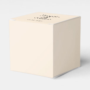 Elegante Eierschalen-Hochzeitsgunstbox Geschenkschachtel