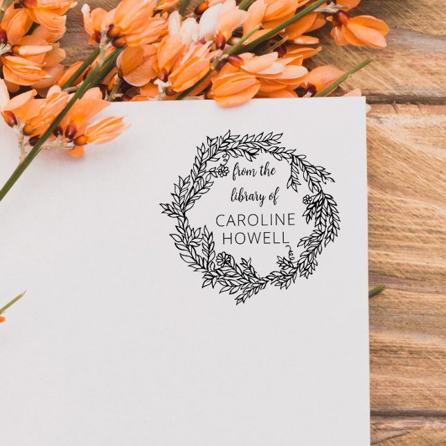 Elegante, einfache Blätter aus der Bibliothek des  Gummistempel (Von Creator hochgeladen)