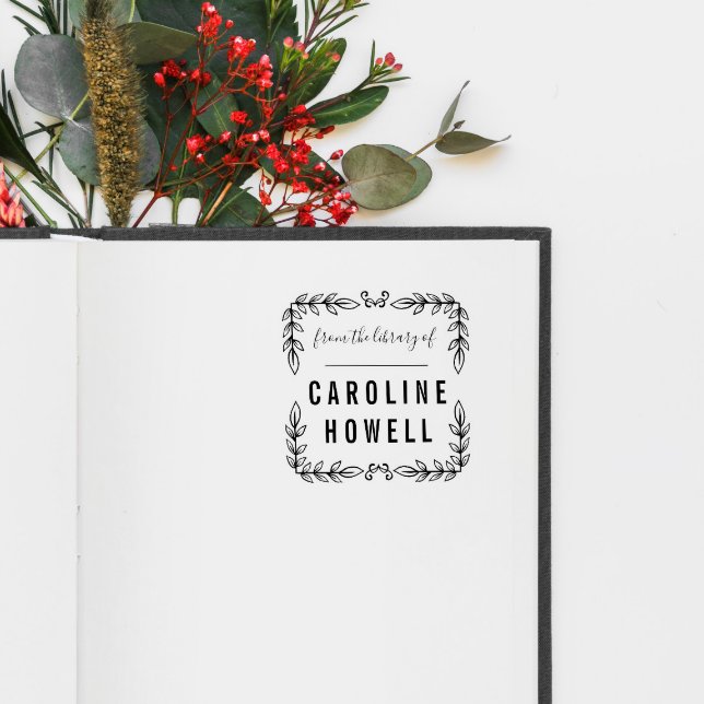 Elegante, einfache Blätter aus der Bibliothek des  Gummistempel (Von Creator hochgeladen)