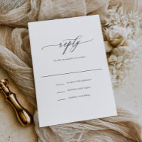 Elegante einfache kalligraphische Hochzeit