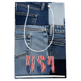 Elegante einfache maßgeschneiderte Verpackung für  Mittlere Geschenktüte