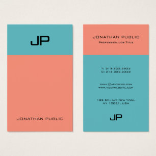 Elegante einfache moderne Monogramm-Vorlage