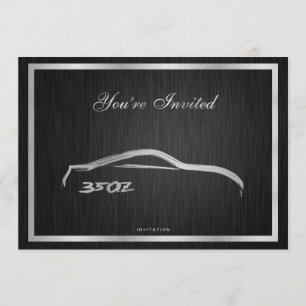 Elegante Einladung 350Z