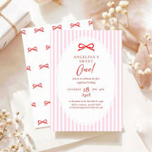 Elegante Einladung zum ersten Geburtstag.