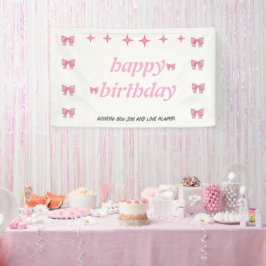 Elegante Einladung zum Geburtstag - Machen Sie Ihr Banner