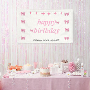 Elegante Einladung zum Geburtstag - Machen Sie Ihr Banner