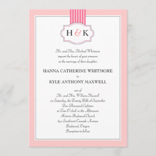 Elegante Einladung zum Hochzeitsfeiern